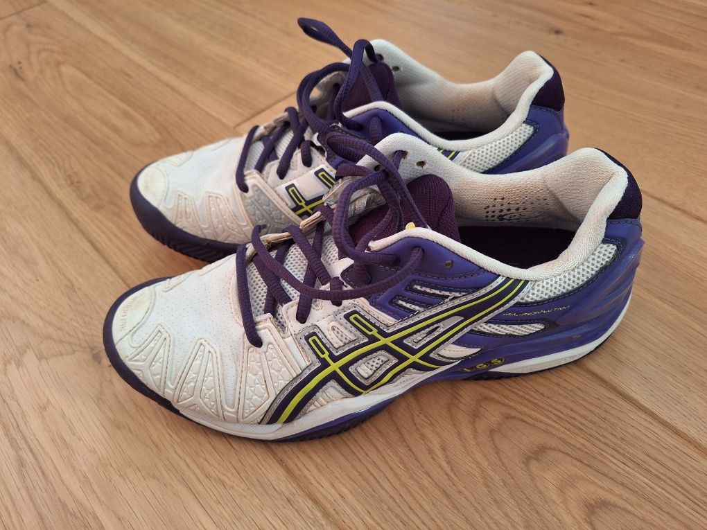 Buty tenisowe damskie Asics gel resolution na mączkę roz. 40