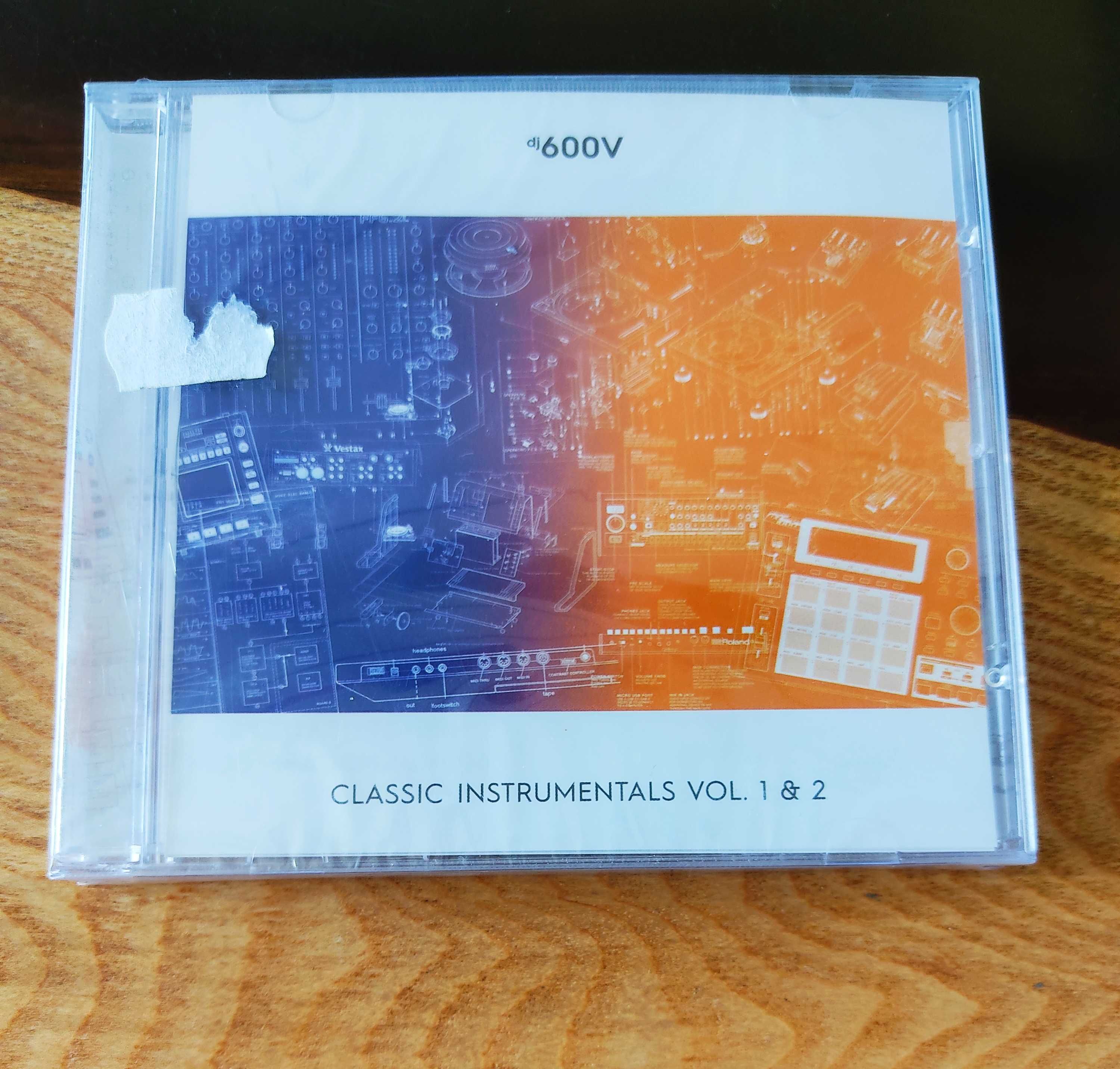 DJ 600V - Classic Instrumentals Vol.1 & 2 (CD FOLIA) nowa Kaliber 44