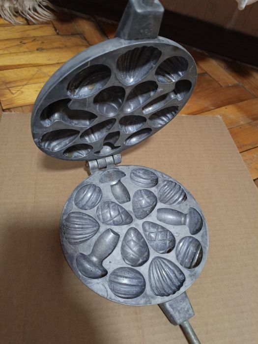 Вафельница СССР орешница