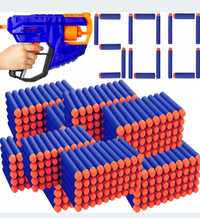 Nerf Naboje Strzałki 500 sztuk N-Strike Amunicja