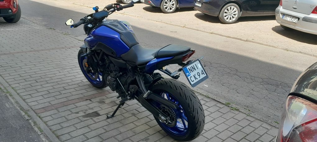 Yamaha mt 07, kat a2 odblokowany,sc project