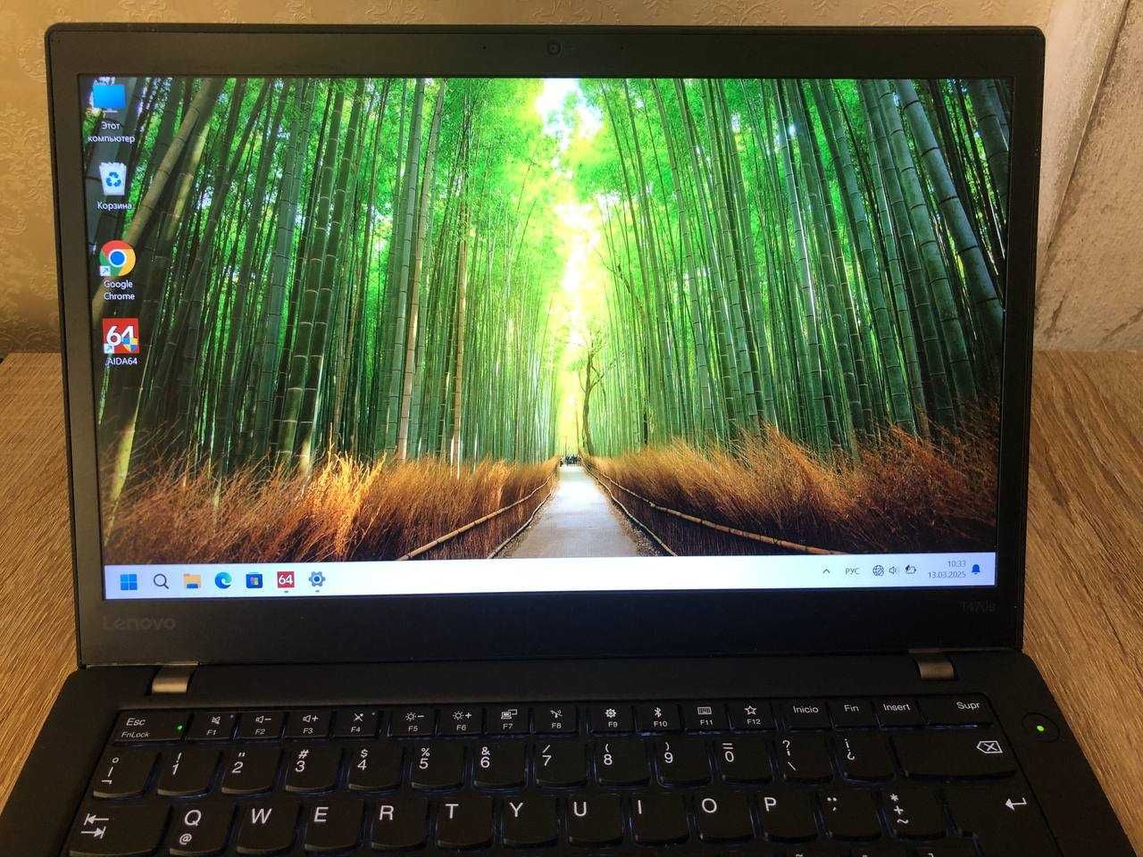 Lenovo ThinkPad  T470s |  I5 6300u | RAM - 8Gb | SSD - 256Gb