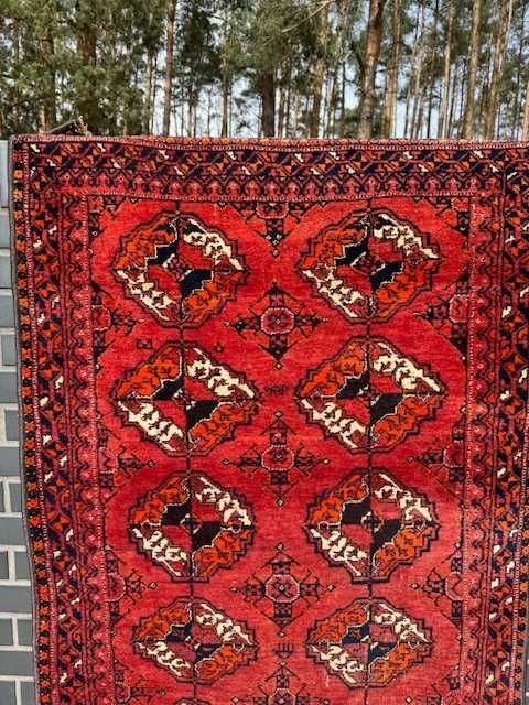 Vintage sygnowany r.tkany dywan perski Beludz 200x104 galeria 8 tyś
