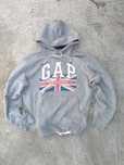 худи, кофта с капюшоном GAP с американским флагом