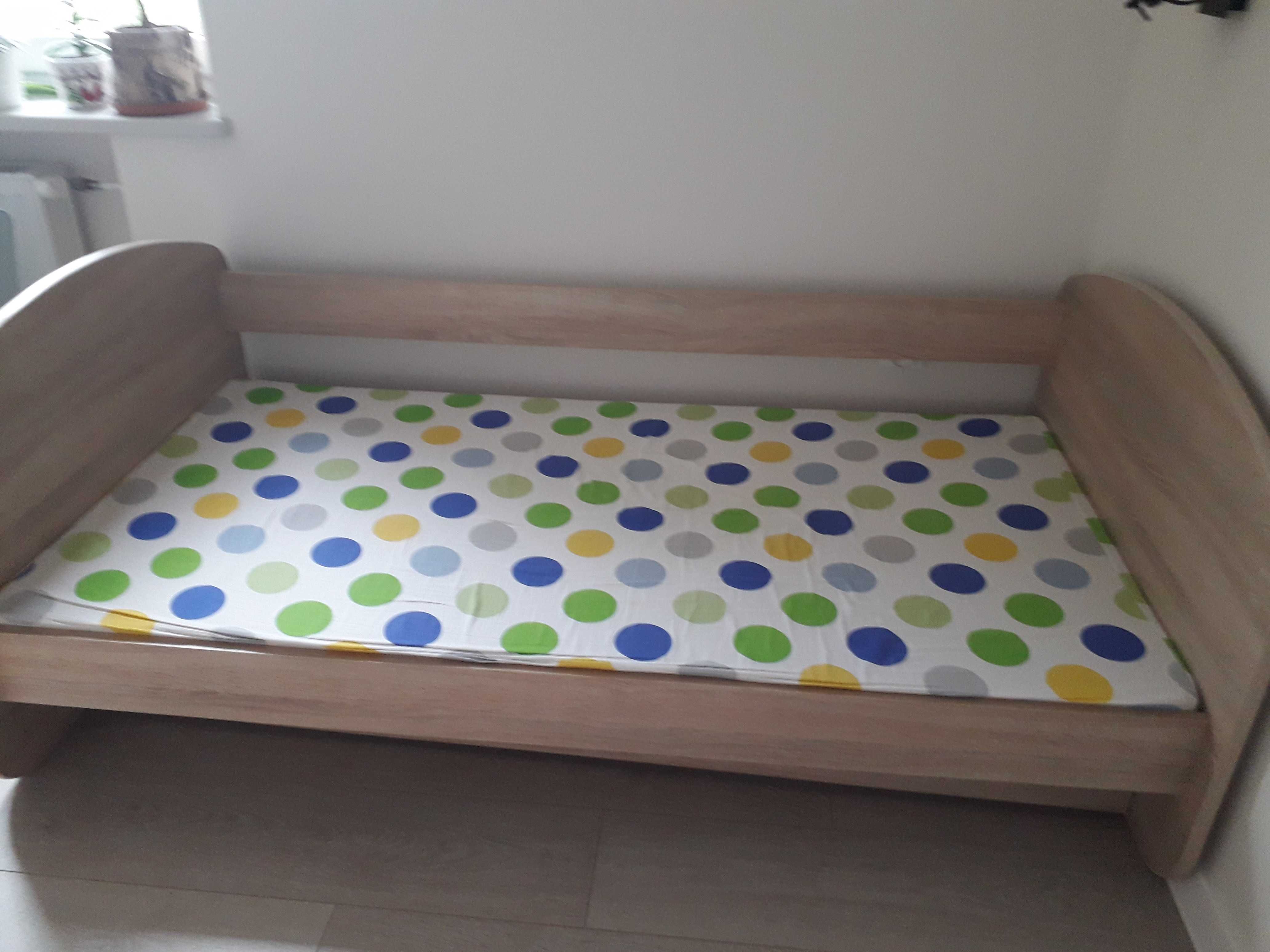 łóżko dziecięce 160x80 z szufladą i materacem