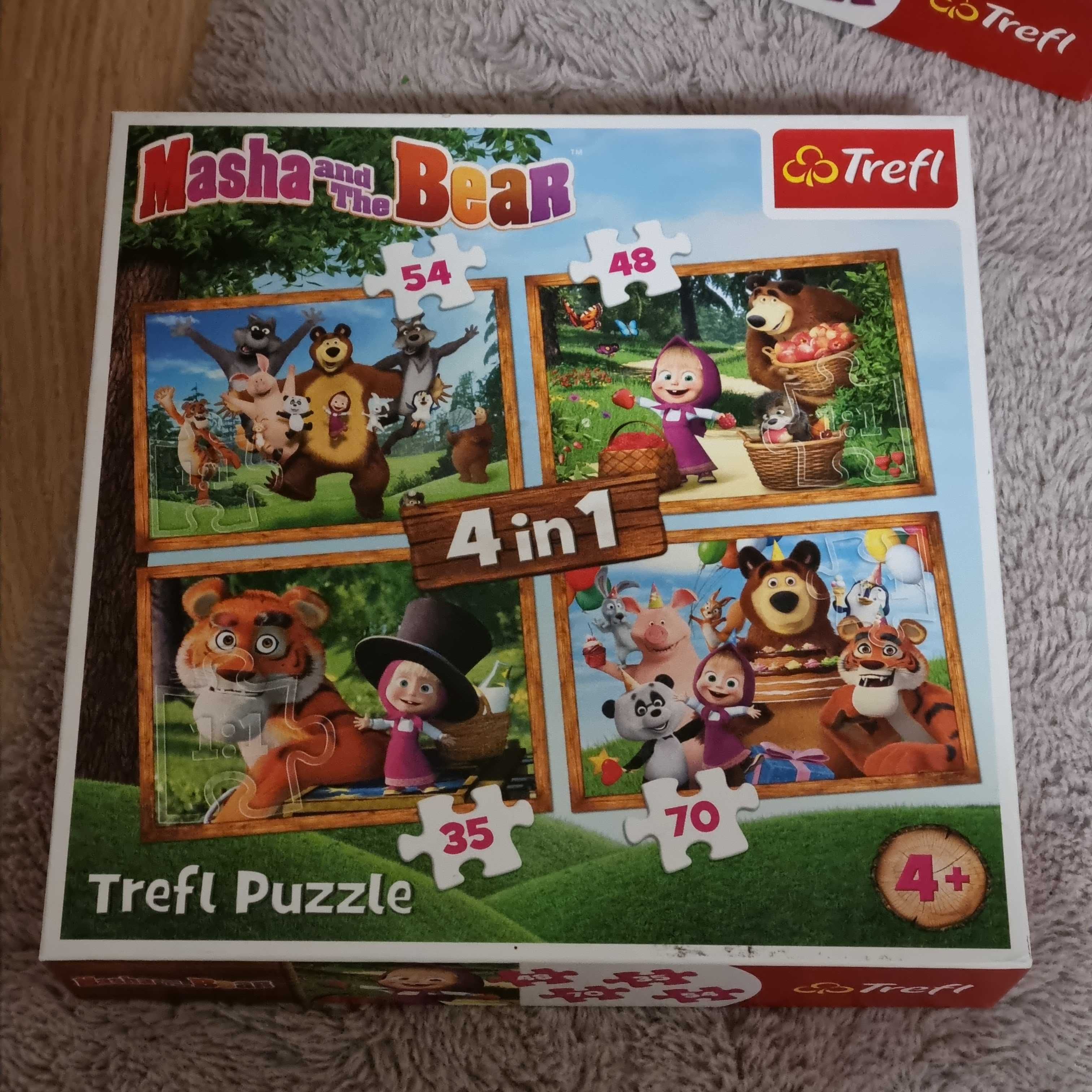 Puzzle trefl 3w1 i 4w1