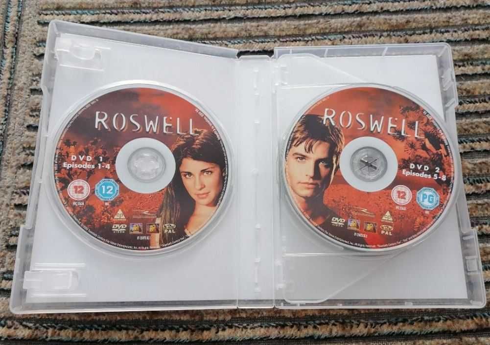 Roswell W kręgu tajemnic sezony 1-3  DVD kompletny serial