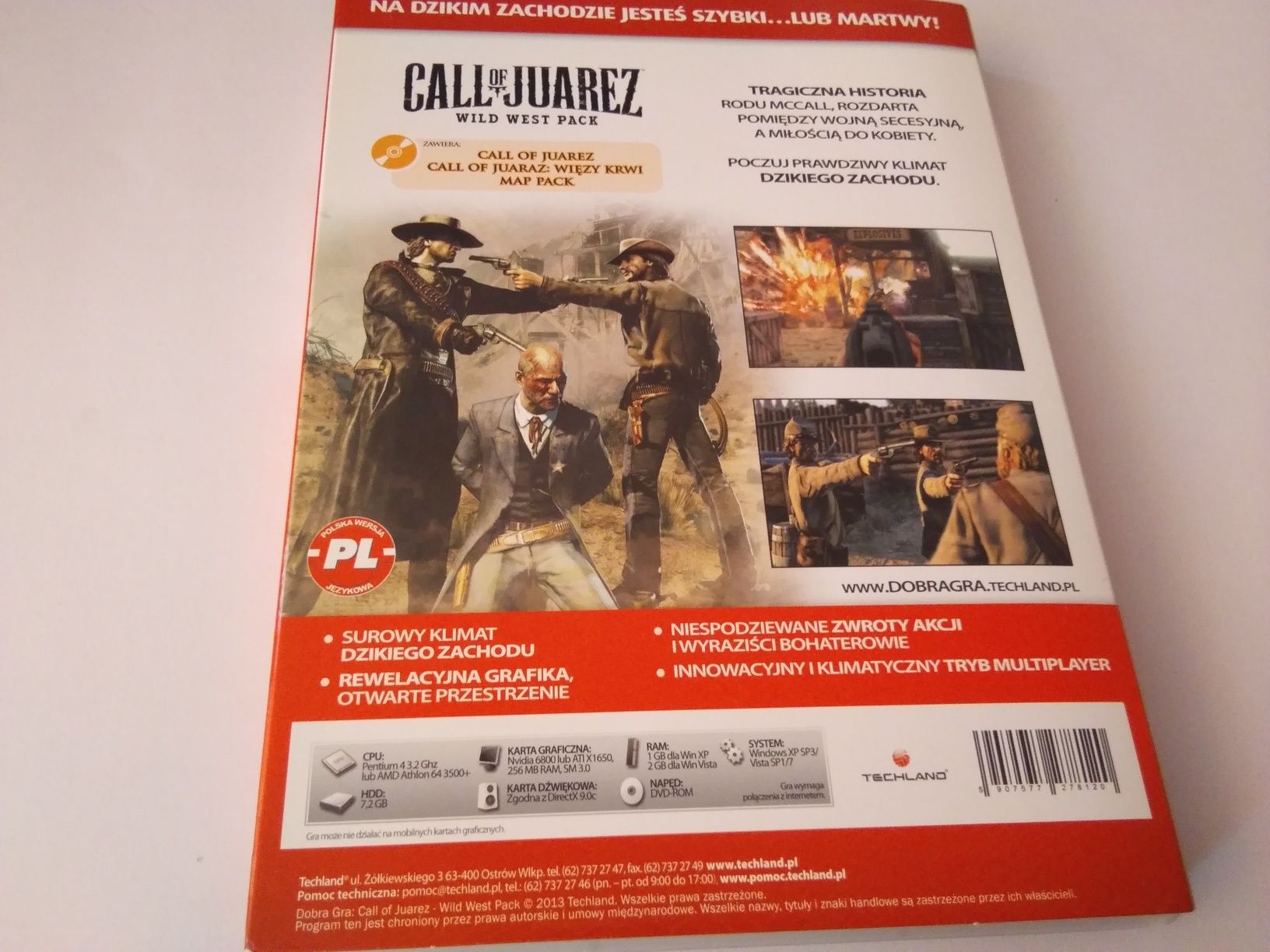 Gra Call of Juarez.