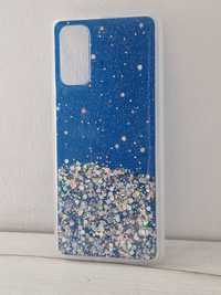 Brilliant Clear Case do Samsung Galaxy S20 Granatowy