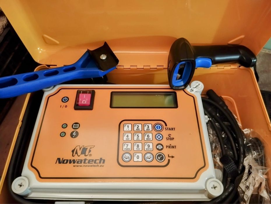 WYNAJEM/USŁUGI Zgrzewarka elektrooporowa z czytnikiem kodów