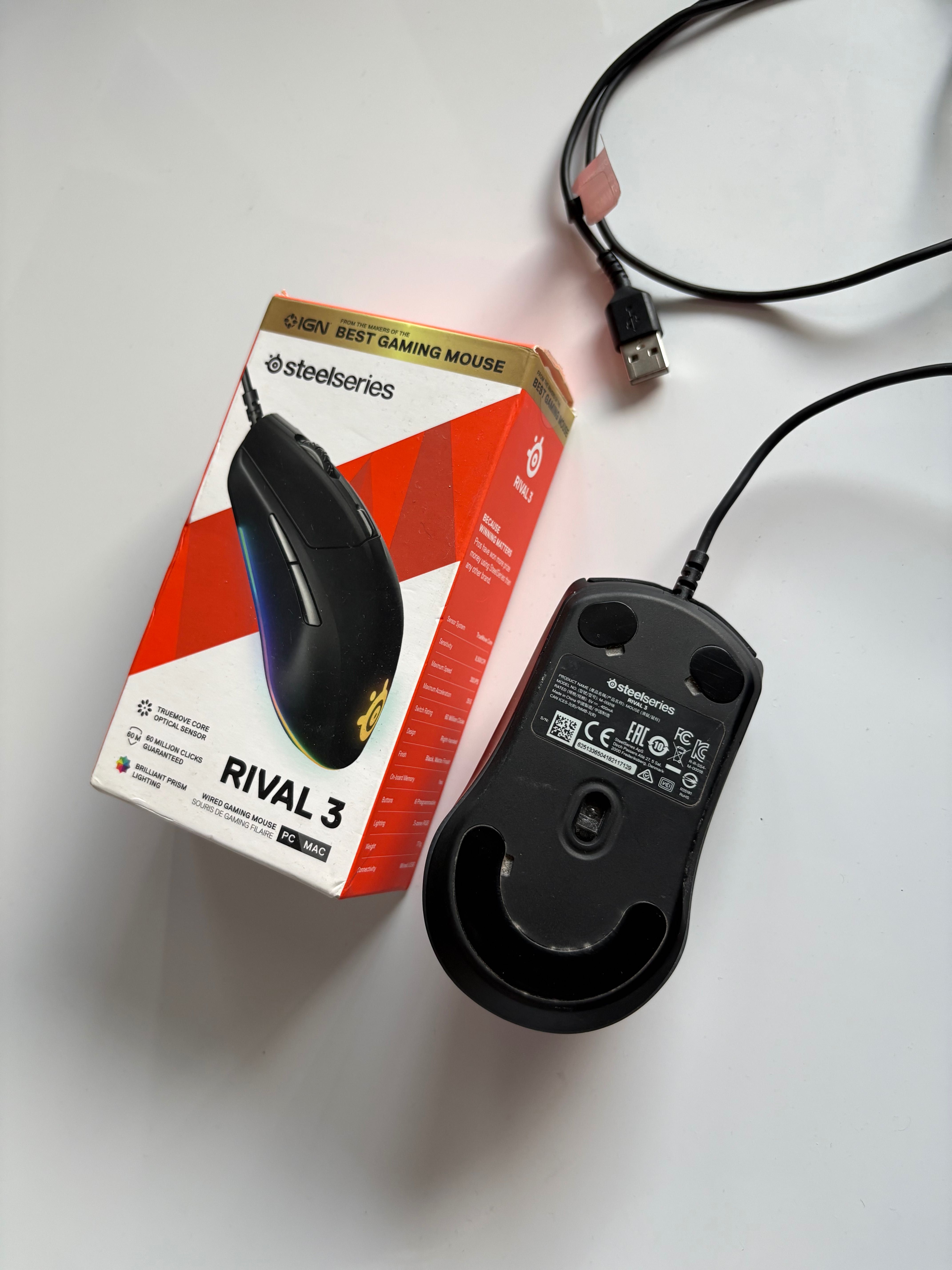 myszka steelseries rival 3