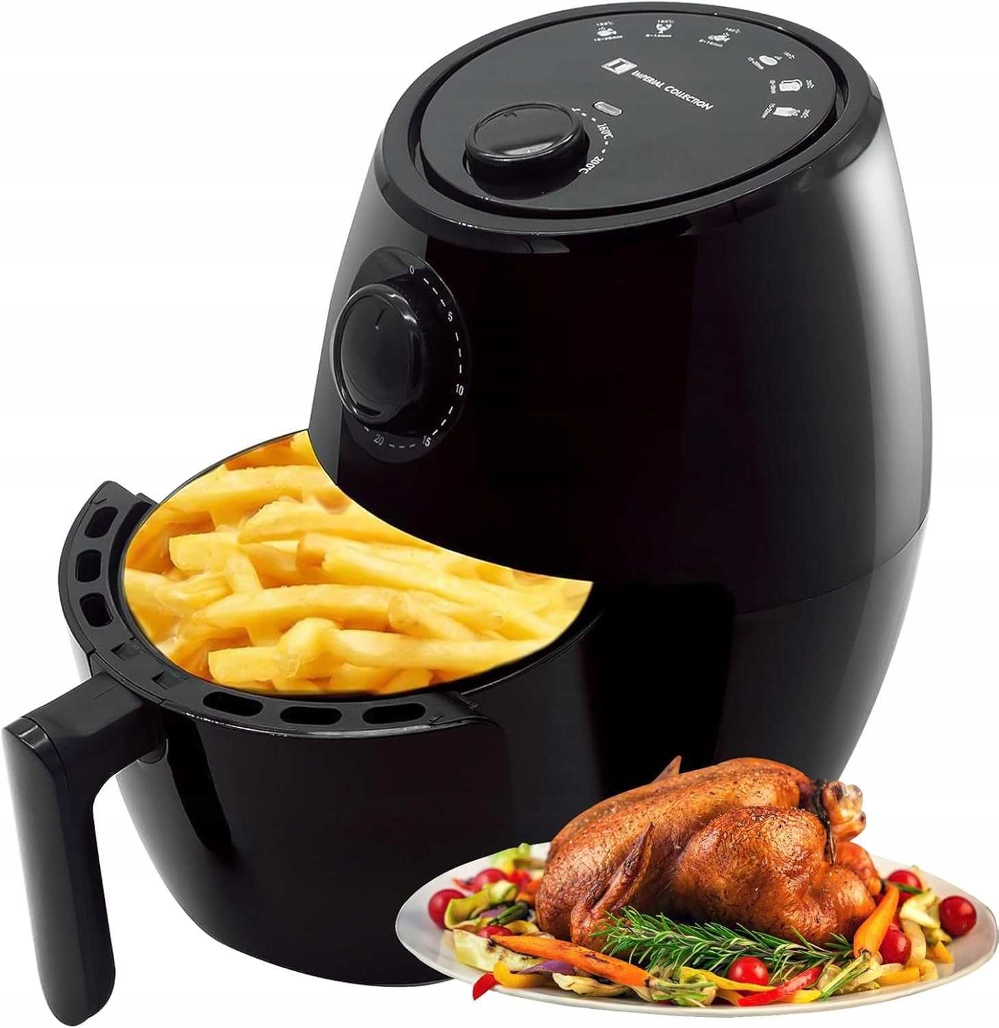 Frytkownica beztłuszczowa AirFryer 1000W, 2L