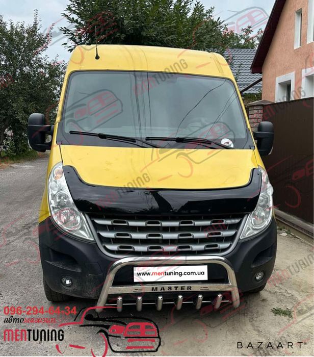 Кенгурятник, Пороги Renault Master 2010+