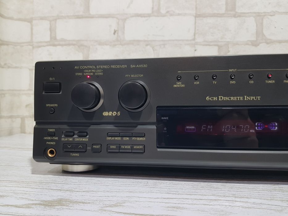 5.1 AV ресивер TECHNICS SA-AX 530, *5x80 Вт, б/у з Німеччини