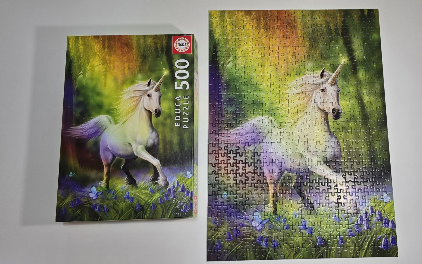 Puzzle unicórnio 500 peças da Educa