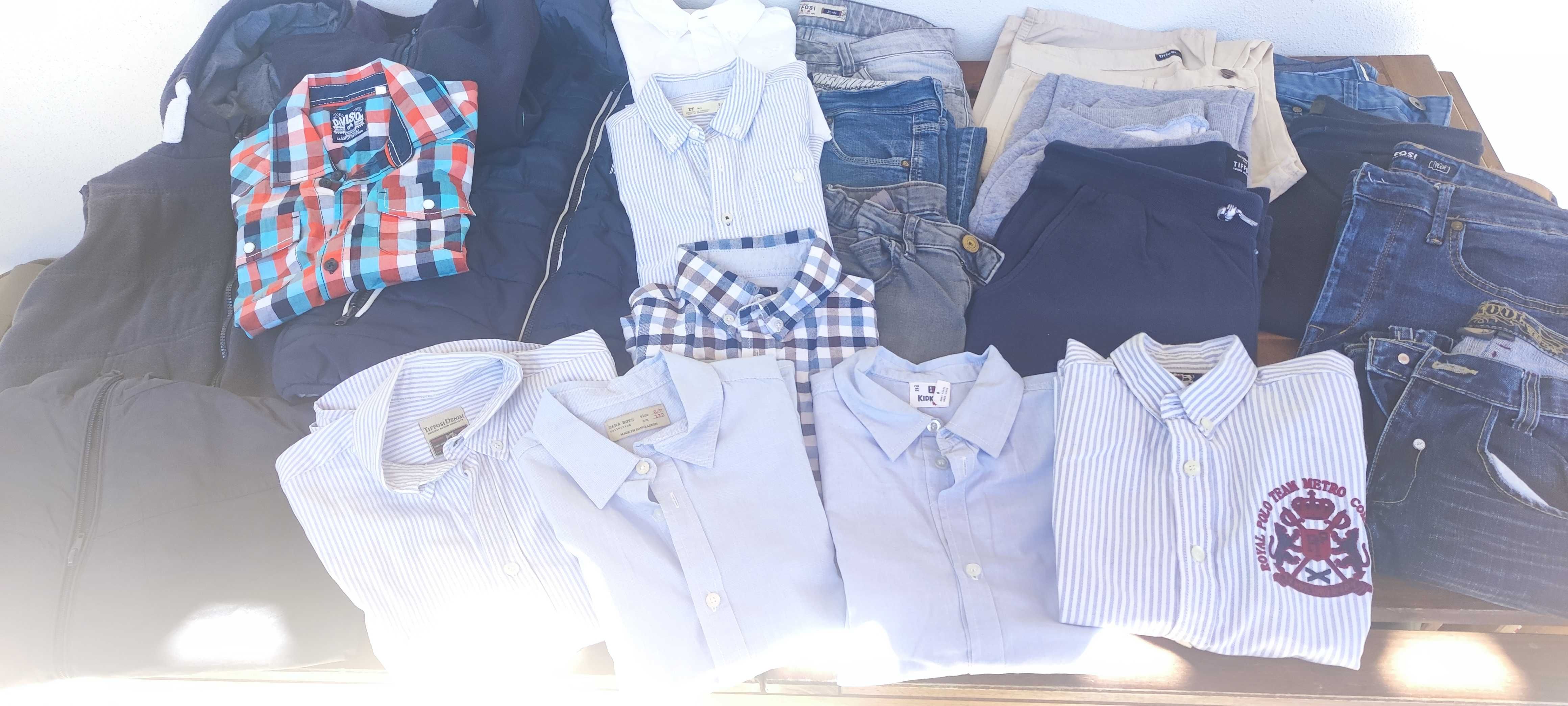 Roupas para menino TAM 6 e TAM 11 anos apenas 1€ cada peça