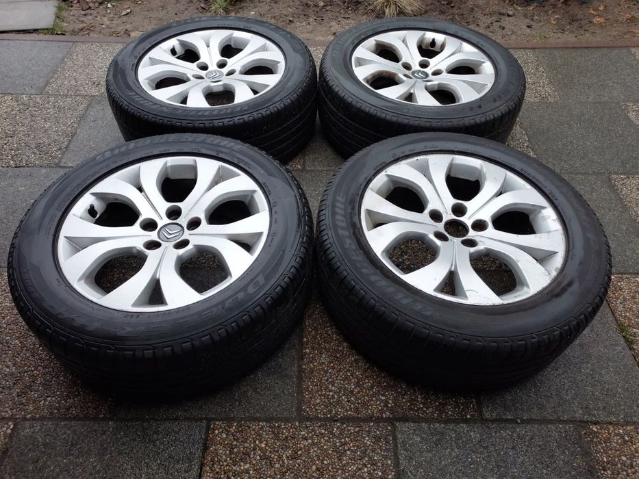 Felga Felgi alufelga koło opona 225/55R 17&quot; cali Citroen C5 III x7