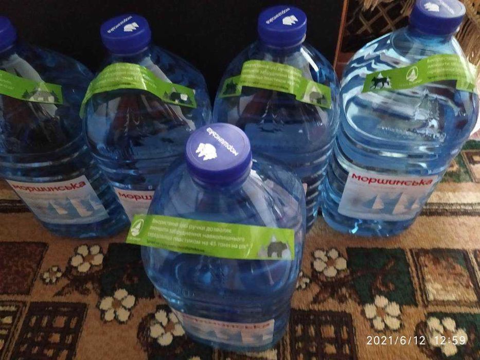 бутилка, тара, ємність, бутиль, пляшка, баклашка 6 л. Нивки, Дорогожич