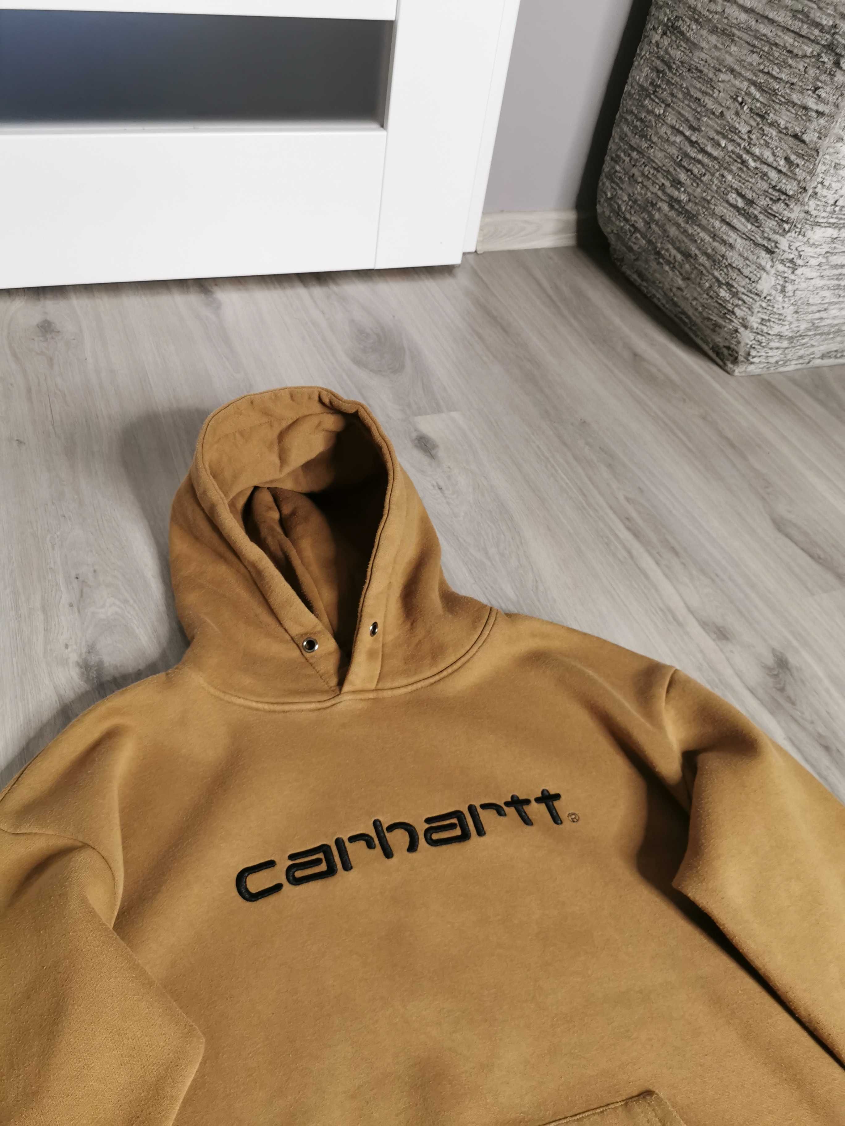 Bluza z kapturem Carhartt big print wyszywane logo Carhartt rozmiar XL