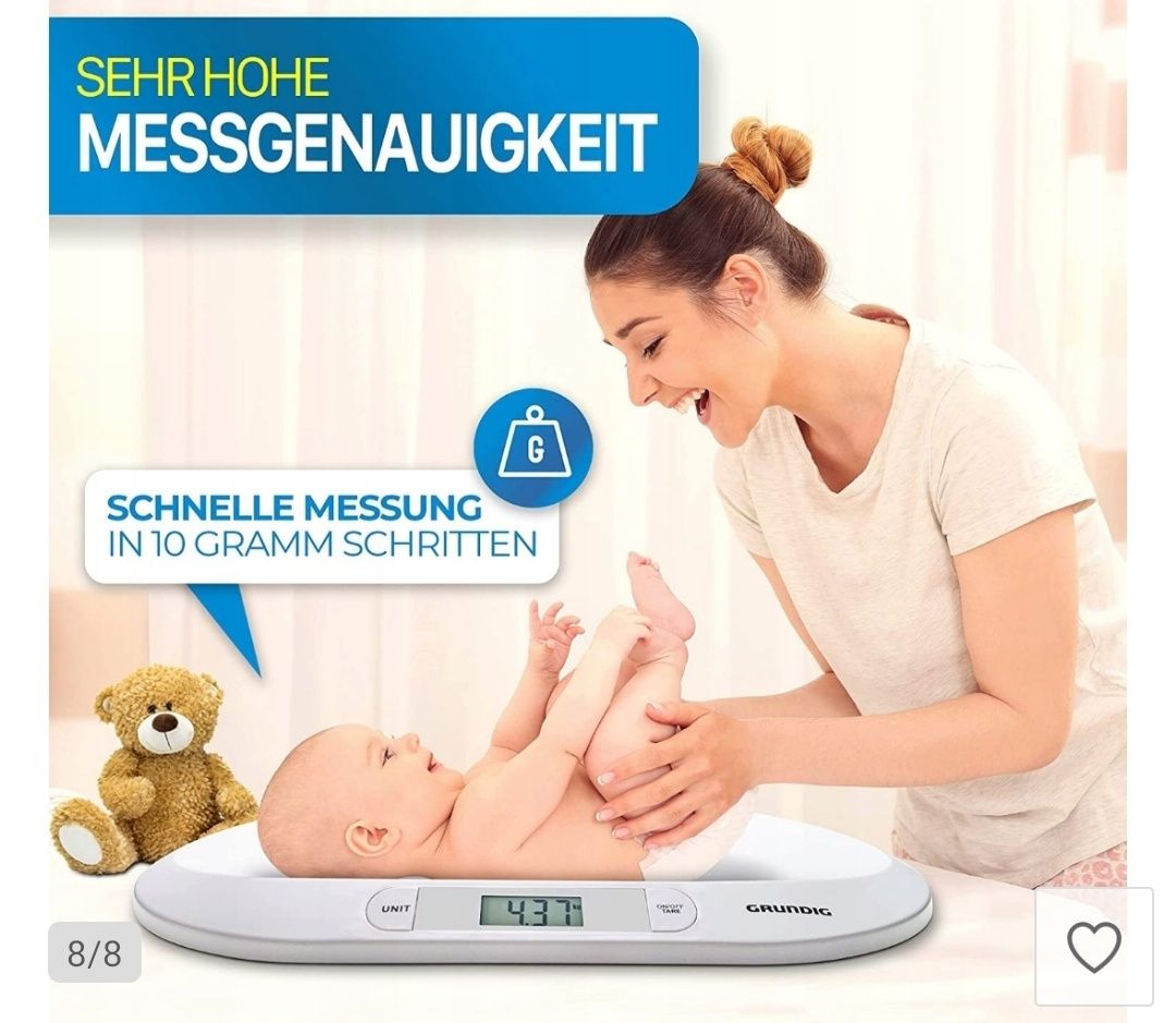 Waga dla niemowląt GRUNDIG do 20 kg nowa