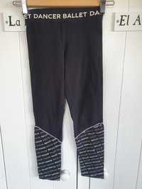 Leginsy sportowe ZARA r. 128 stan bdb