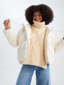 Куртка  женская осень-зима DeFacto из искусственной кожи р L новая