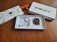Hello Watch 3+, tipo Apple Ultra, Amoled HD infinita! Novo embalagem