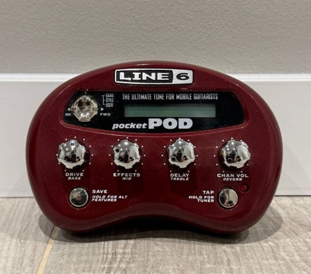 Pre amp Line6 pocket pod