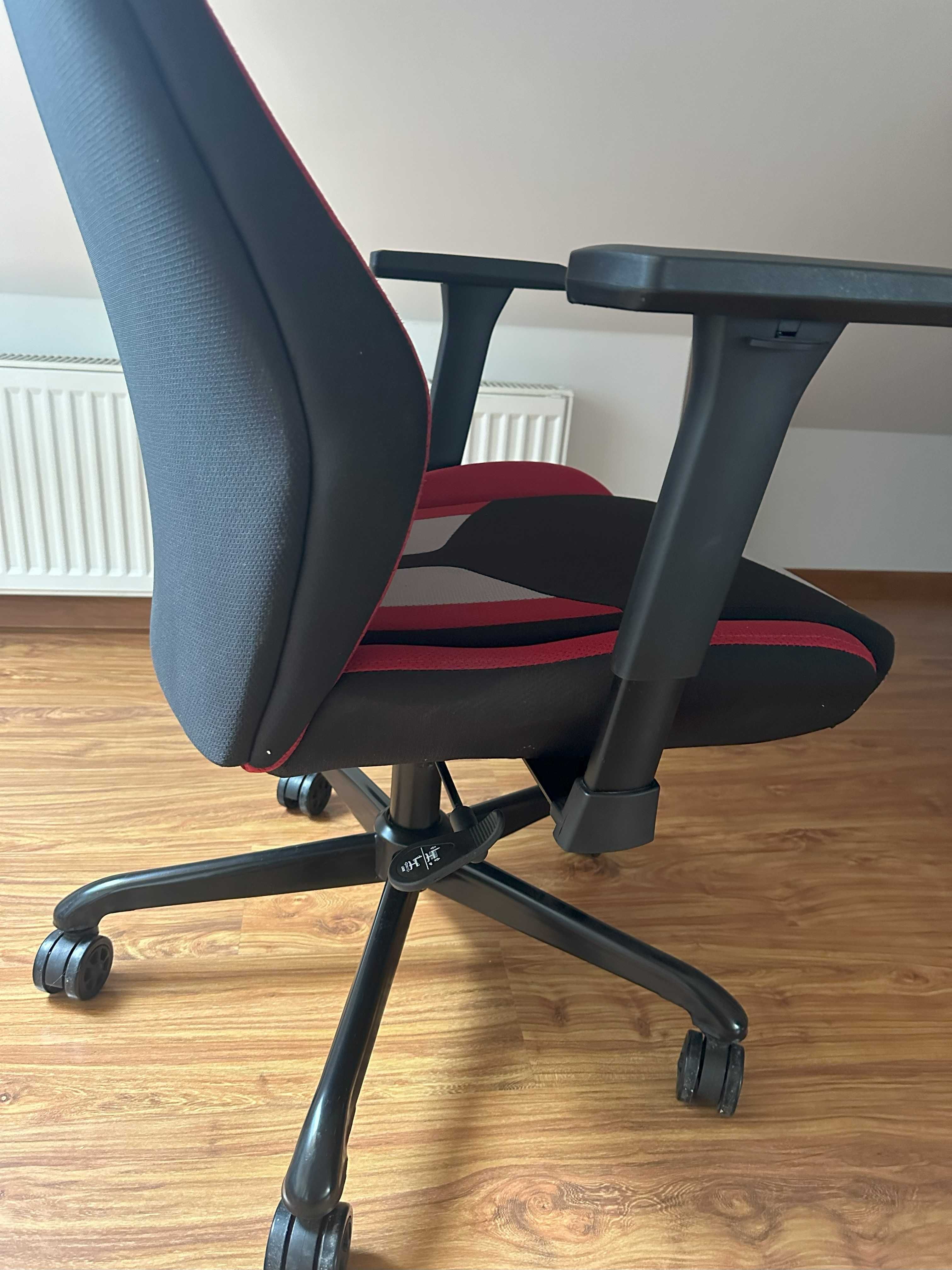 Fotel SPC GEAR EG450 Szaro-czerwony