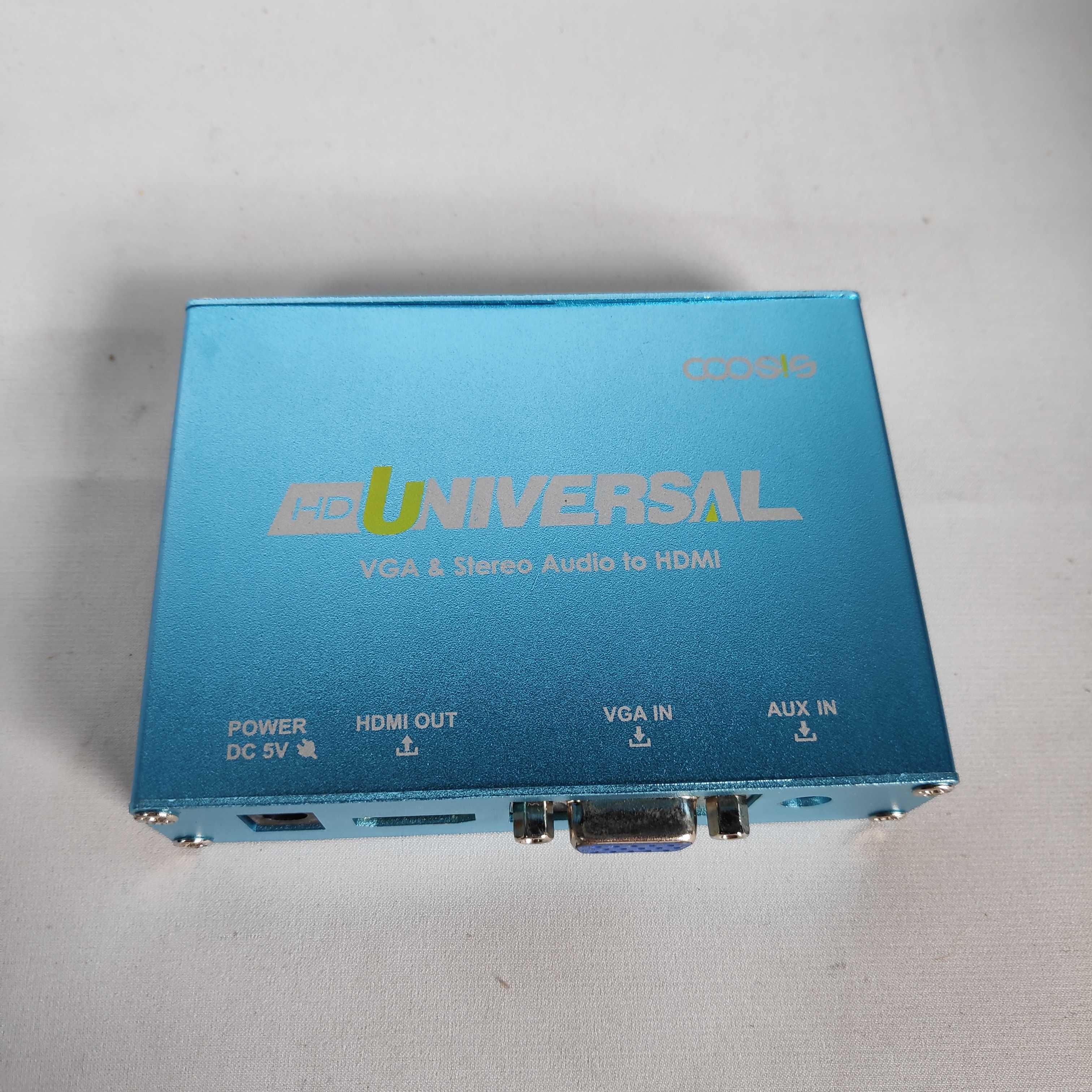 Conversor HD Universal VGA & Stereo Audio to HDMI