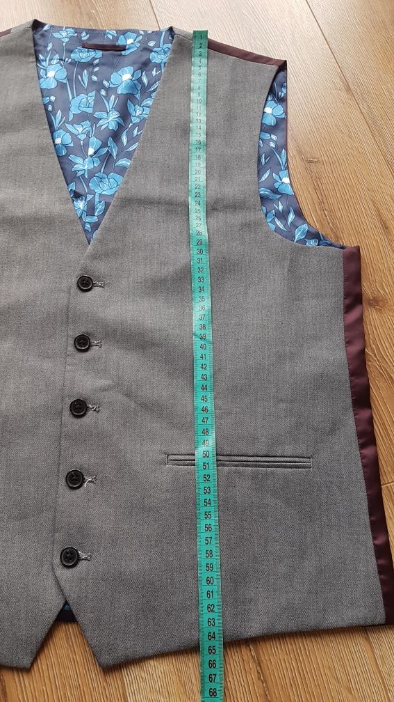 Next kamizelka męska garniturowa elegancka S / M