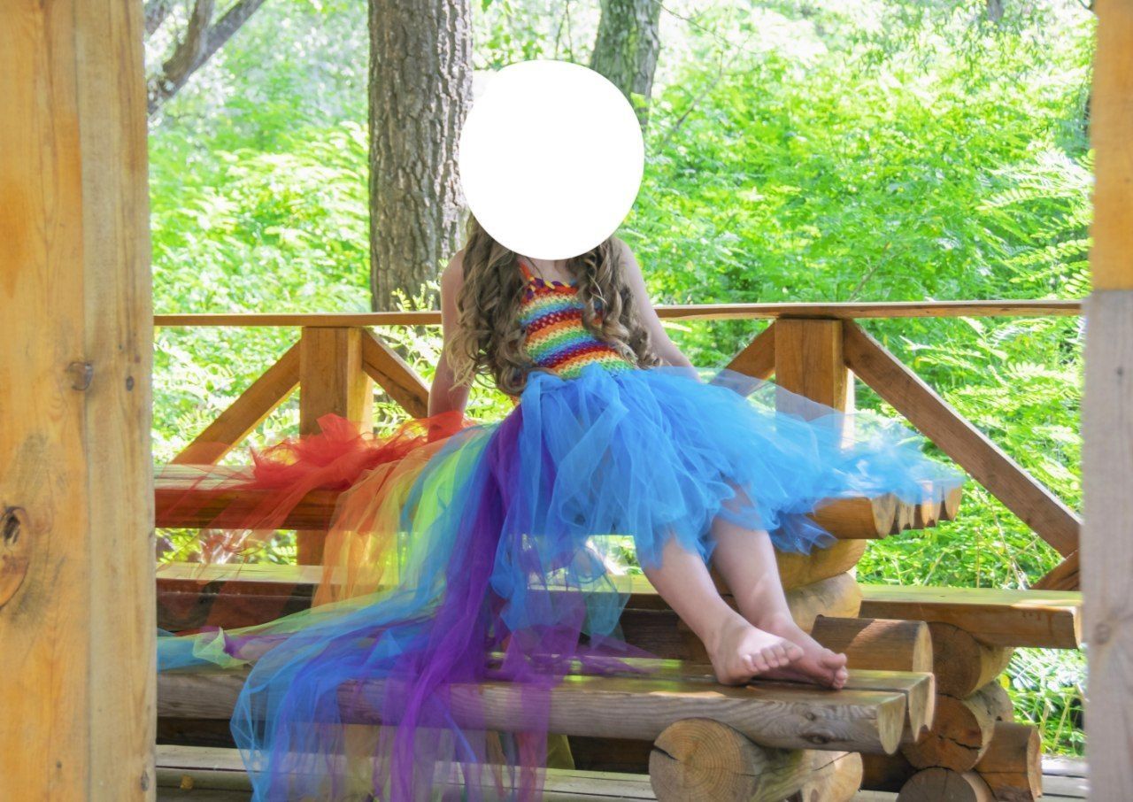 Плаття радуга (косплей Рейнбоу Деш, Rainbow Dash)