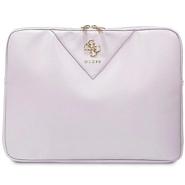 Pokrowiec Guess Triangle 4G na laptopa 14" - fioletowy