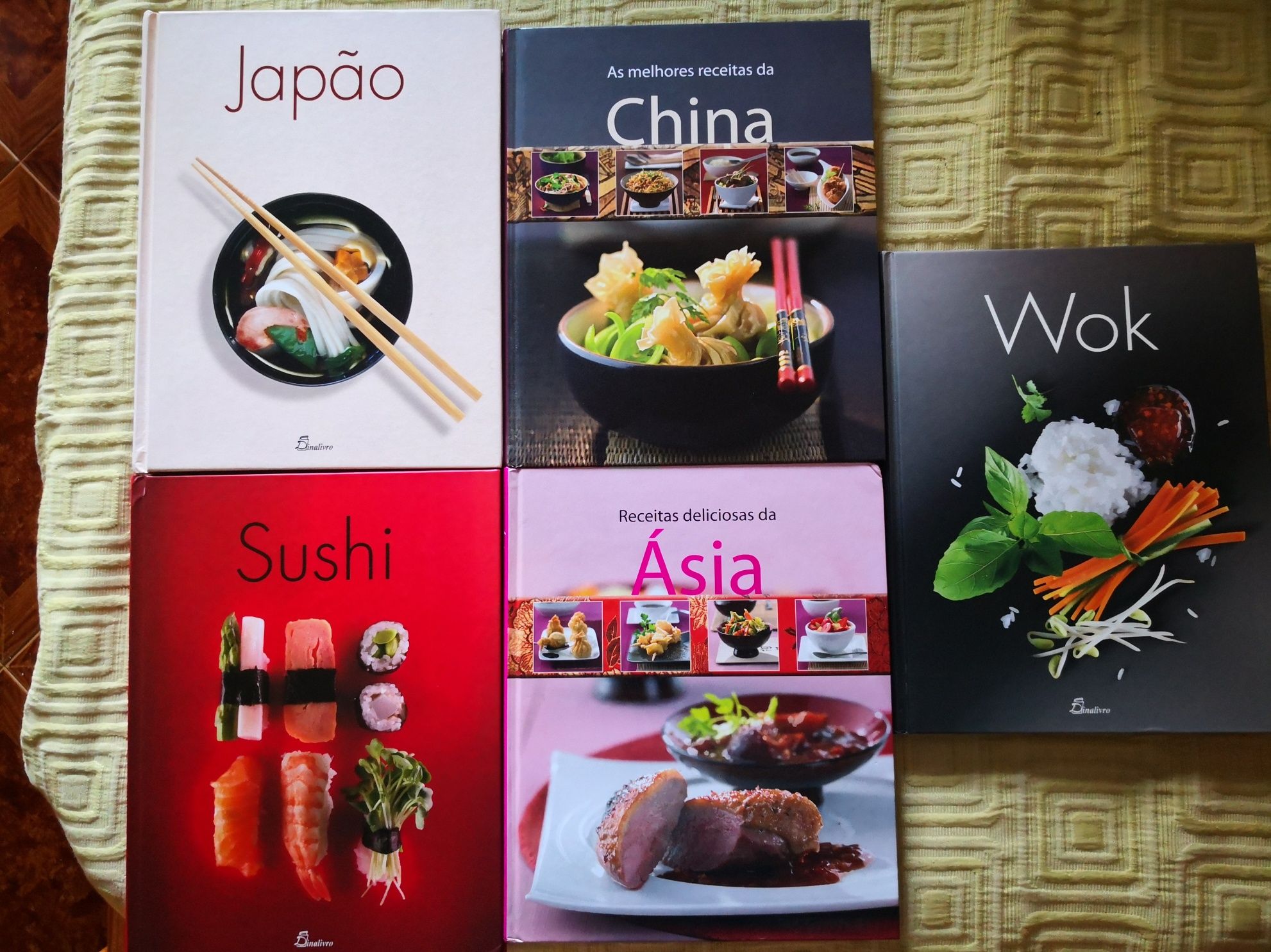 Livros cozinha asiática