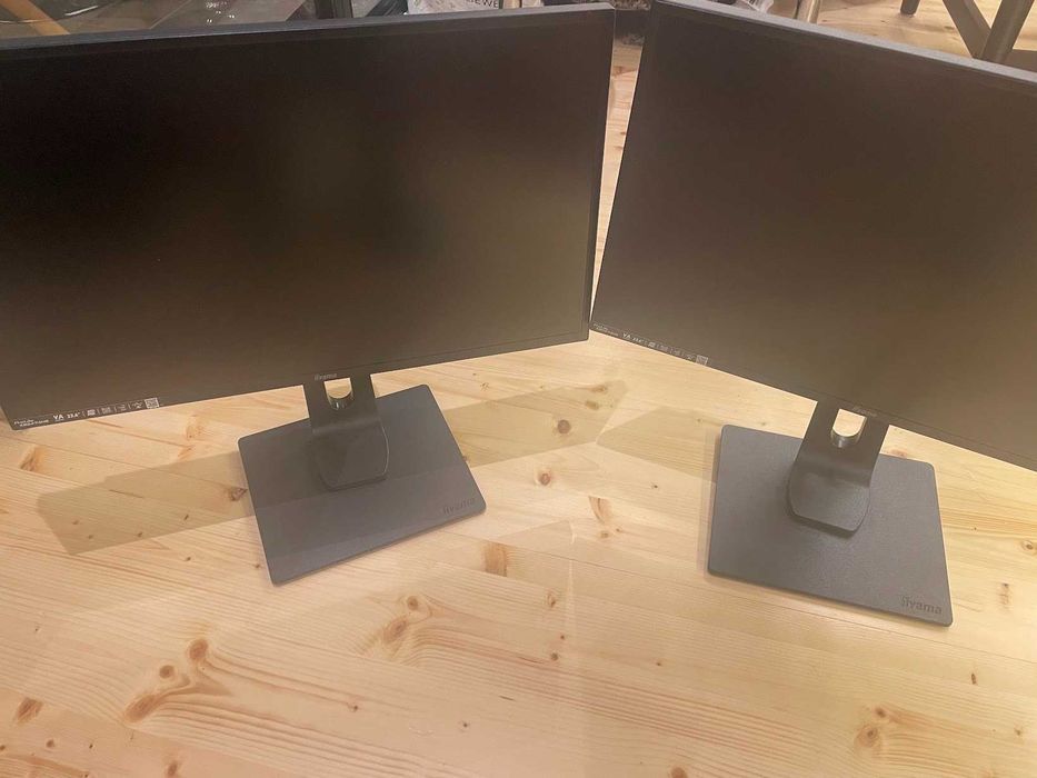 2 x Monitor iiyama ProLite XB2474HS-B2 24" LED Full HD