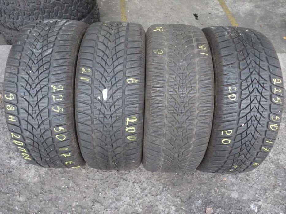 225/50 R17 98H Dunlop Sp WinterSport4D зима 4 штуки шини бу