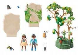 конструктор, игровой  набор  PLAYMOBIL   ночник  тропический лес