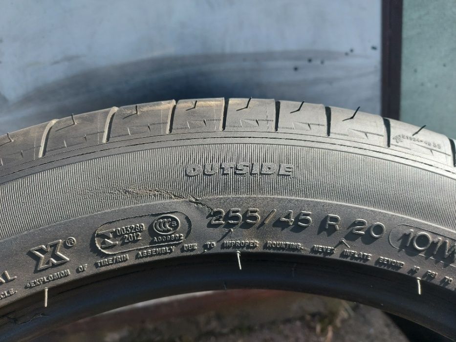 255/45/20 Michelin Latitude Sport AO 5,5mm 2016r 1szt