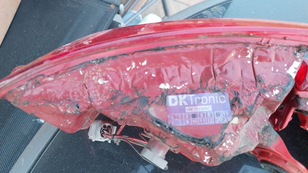 lampa led tylnia blotnik prawa od audi a6 c7 sedan