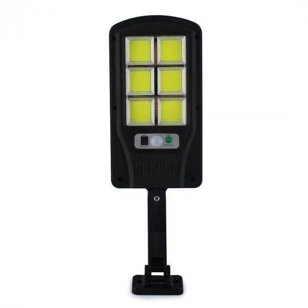 Вуличний ліхтар із сонячною панеллю Solar Street Light BL BK 120-6COB
