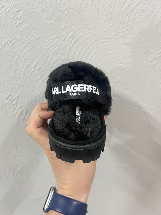 Сандалі/шльопанці оригінал Karl Lagerfeld Black | Оригінал (23.0-23.5)