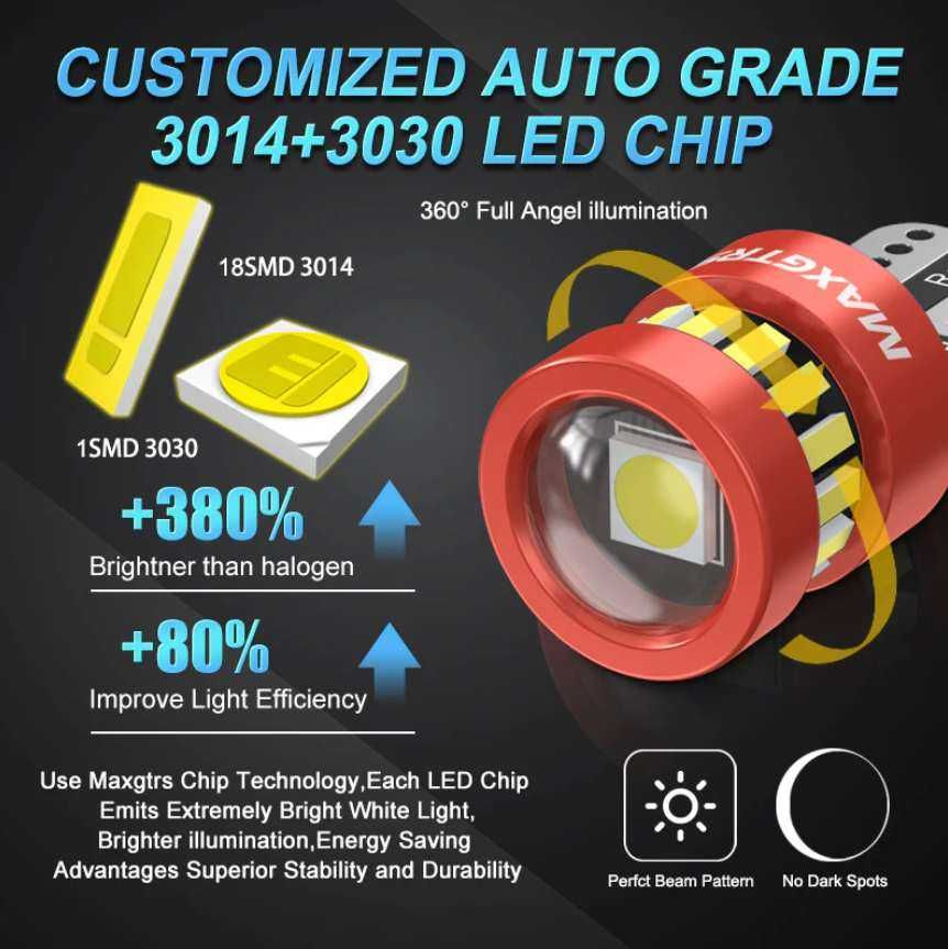 2xDioda żarówka Led W5W T10 stroboskop strobe flash white auto tuning