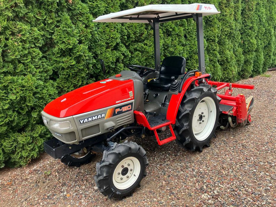 Mini Traktor Yanmar F180 Ogrodniczy Sadowniczy Komynalny