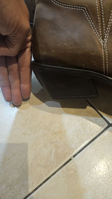 Козаки зимові шкіра 40р.