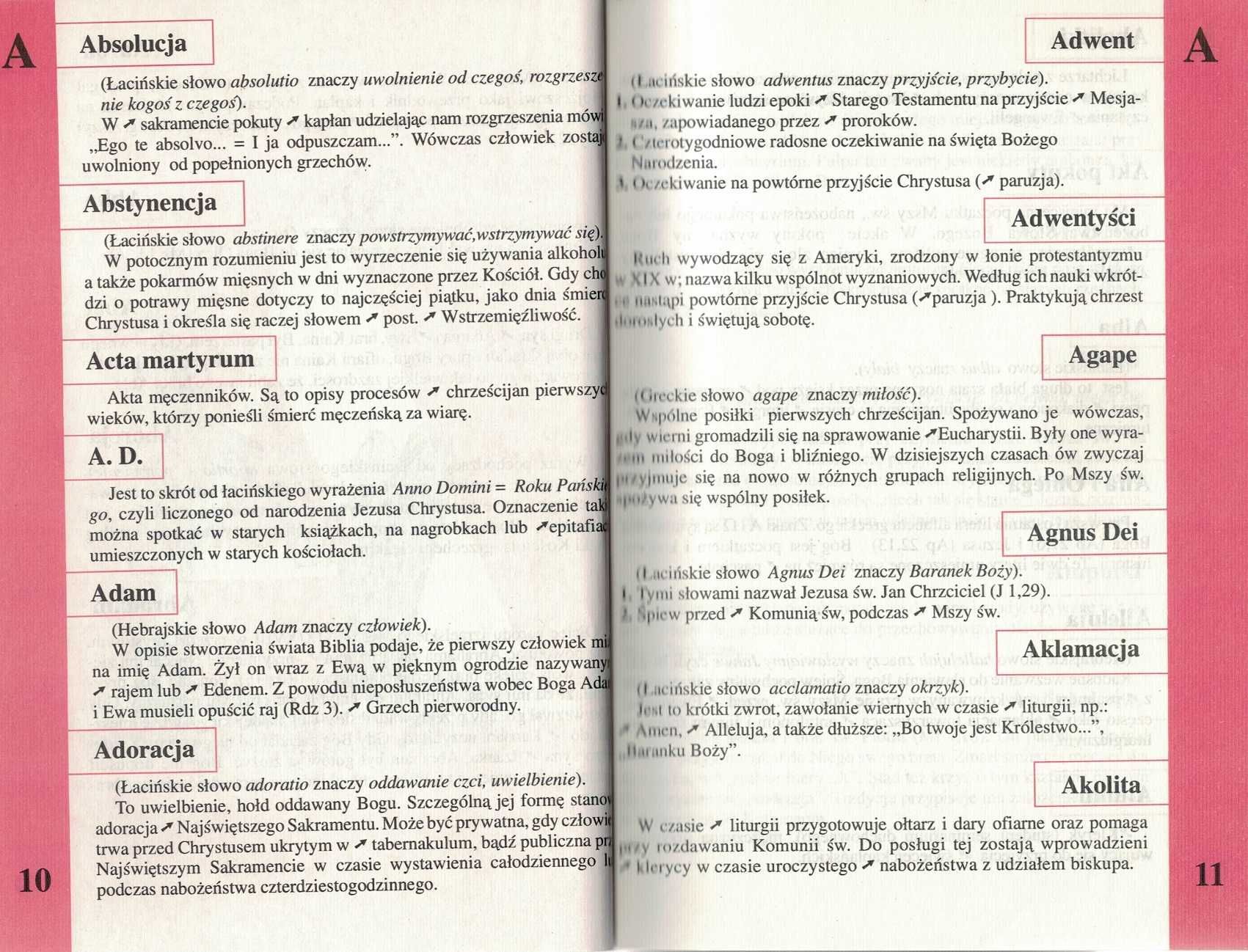 Mały słownik zwrotów pojęć i symboli religijnych Marianne Ligendza