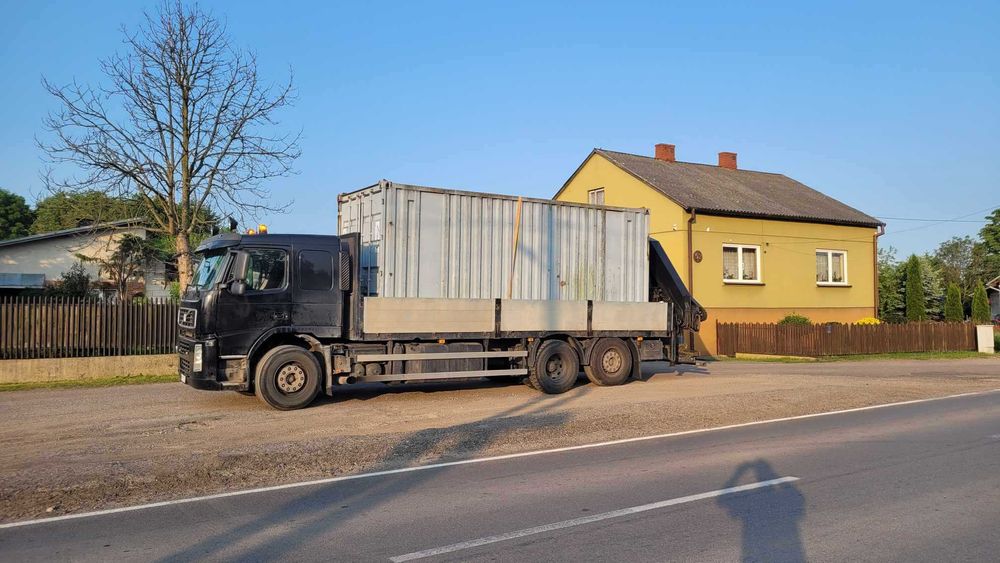 Przewóz kontenerów, transport, usługi HDS.