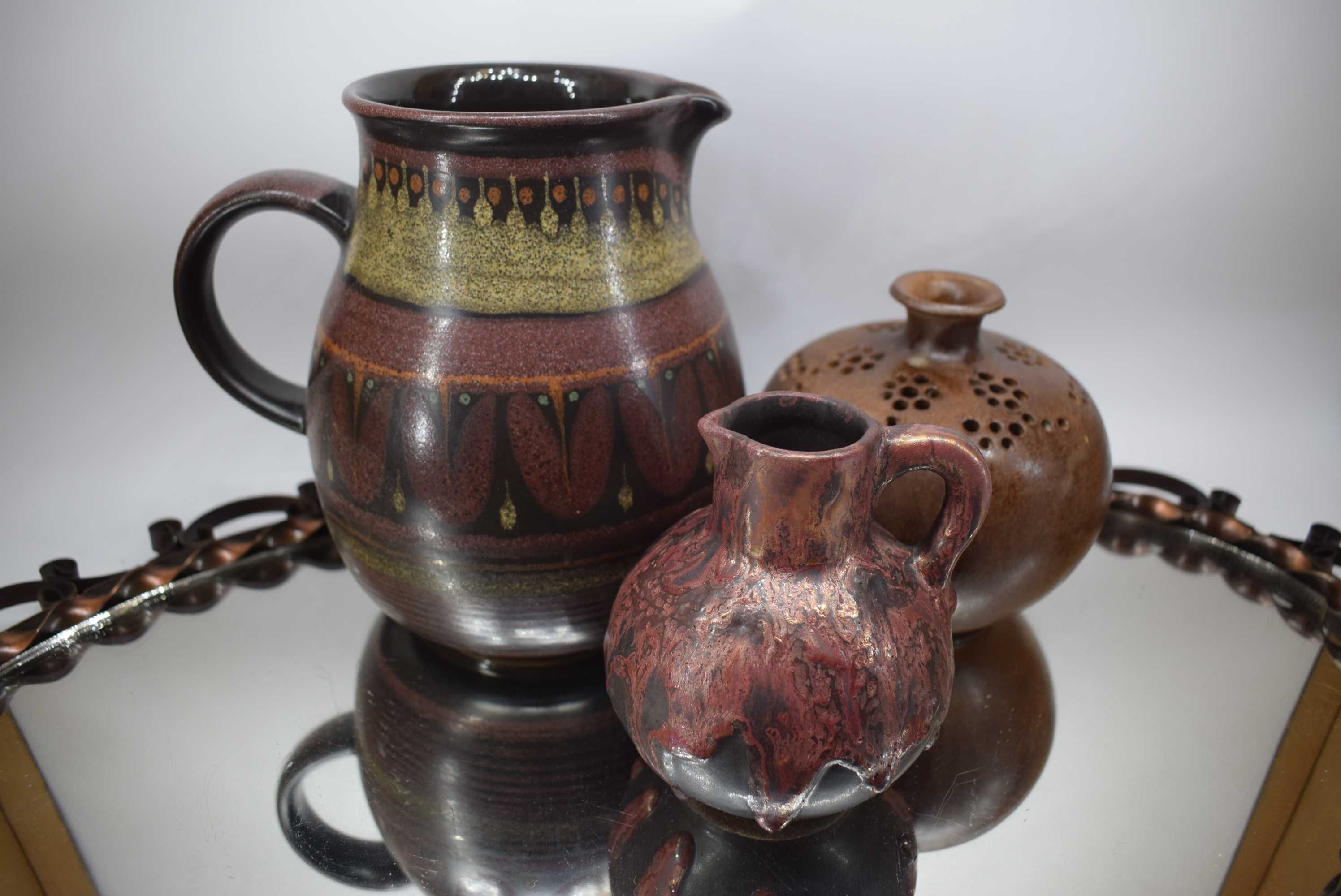 Stara ceramika wazony KMK Manuell  JK WGP Design Vintage