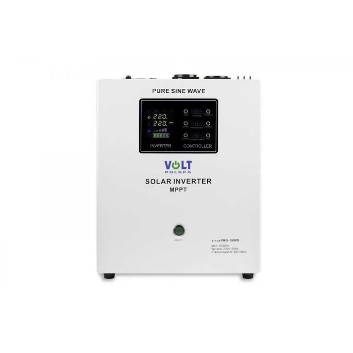 Гибридный инвертор Volt Polska SINUS PRO 1500 S 12/230V (1050/1500W)