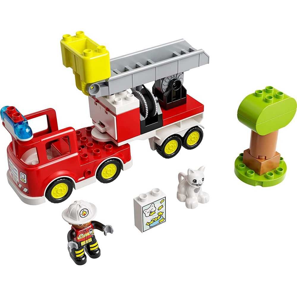 Klocki LEgo Duplo 10969 Wóz strażacki
