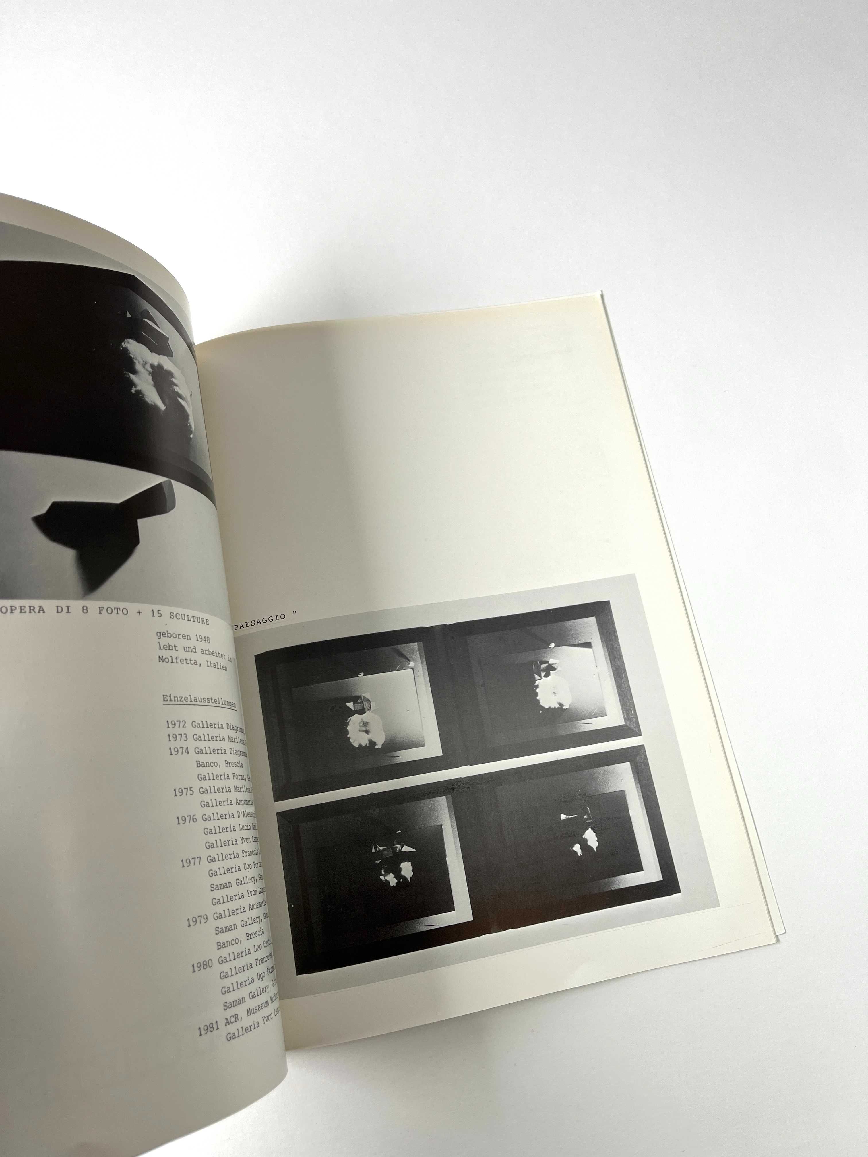 Publicação 10 expanded photographers (fotografia / exposição) 1982
